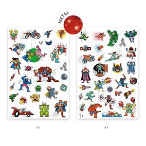 Tatuajes HEROES vs VILLAINS Djeco