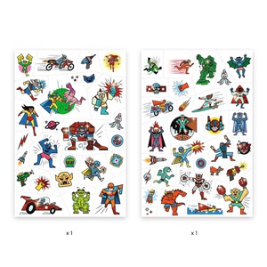 Tatuajes HEROES vs VILLAINS Djeco