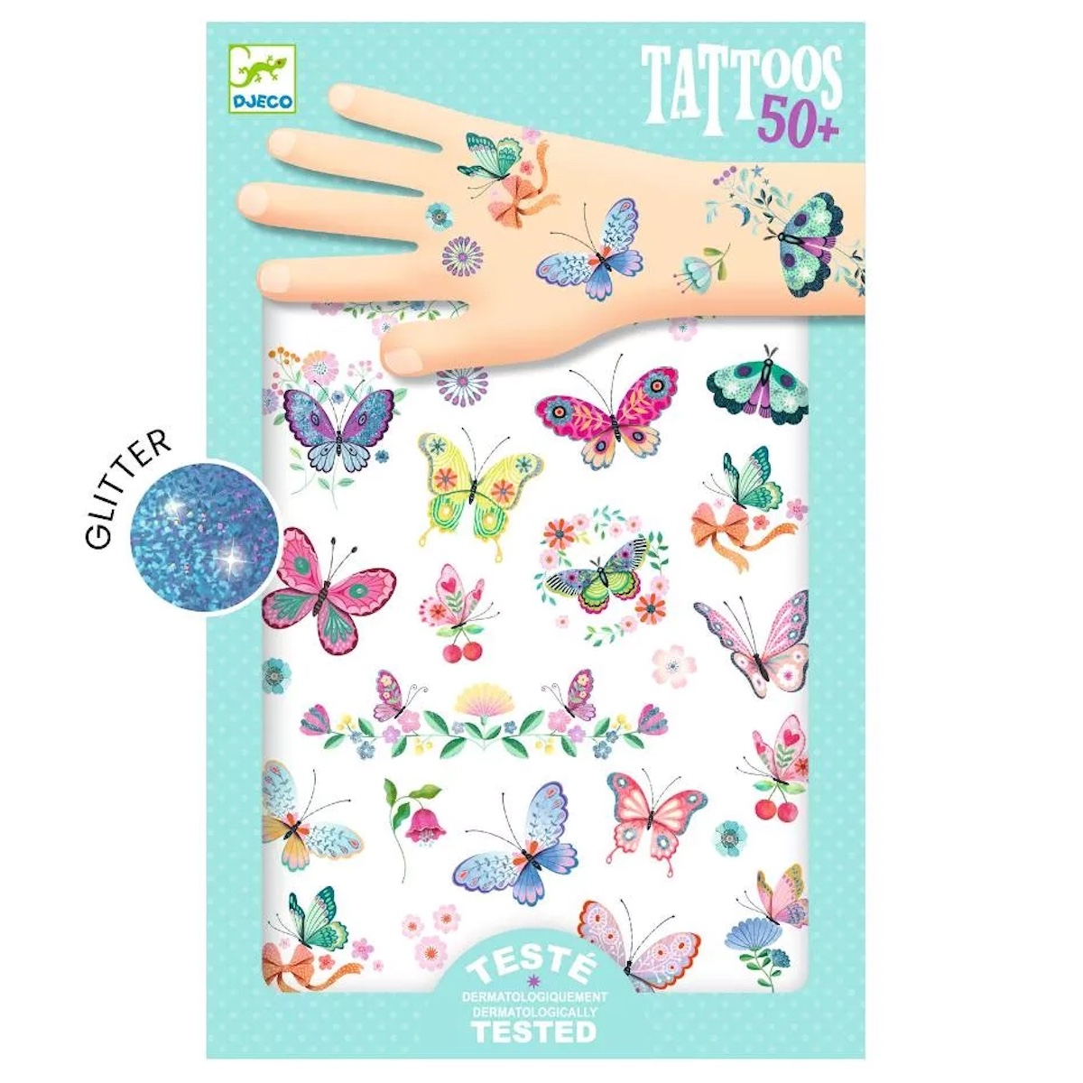 Tatuajes MARIPOSAS Djeco