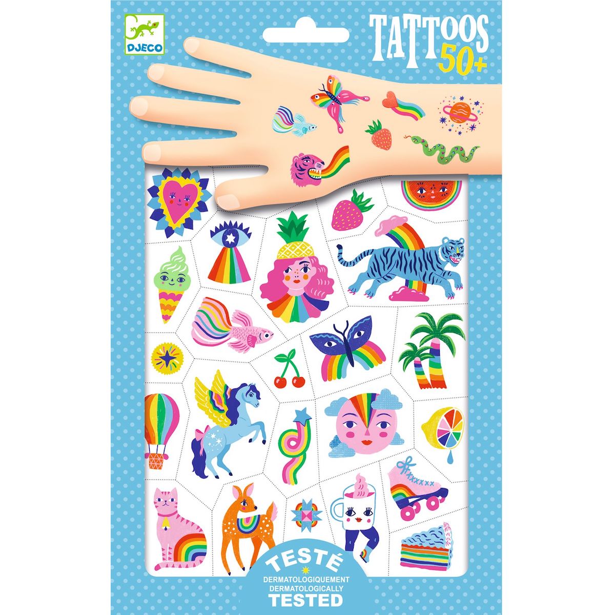 Tatuajes RAINBOW Djeco