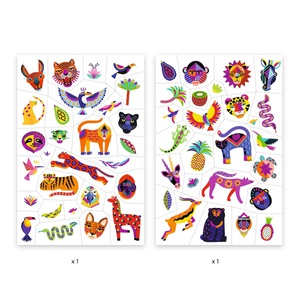 Tatuajes WILD BEAUTY Djeco