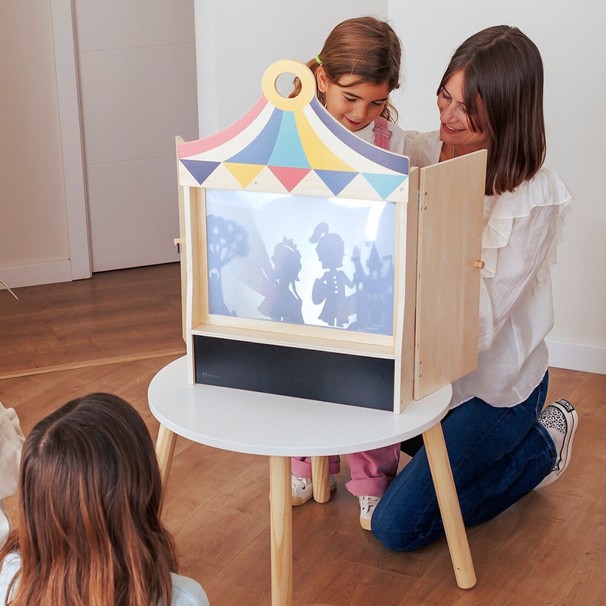 Théâtre d'ombres multifonctionnel de table Eurekakids