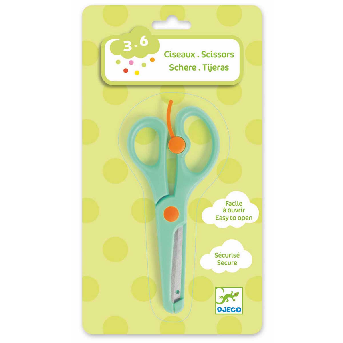 Tijeras 3-6 años Djeco