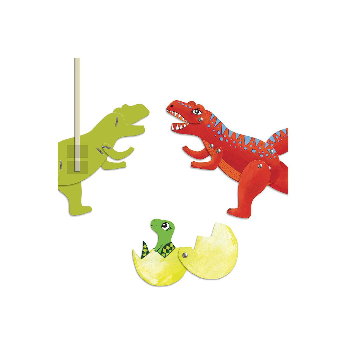 Títeres colorear 6-11Y DINOS Djeco