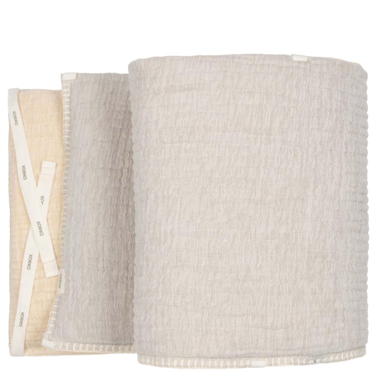 Tour de lit RIVOLI 180x30cm Koeka stone warm white
