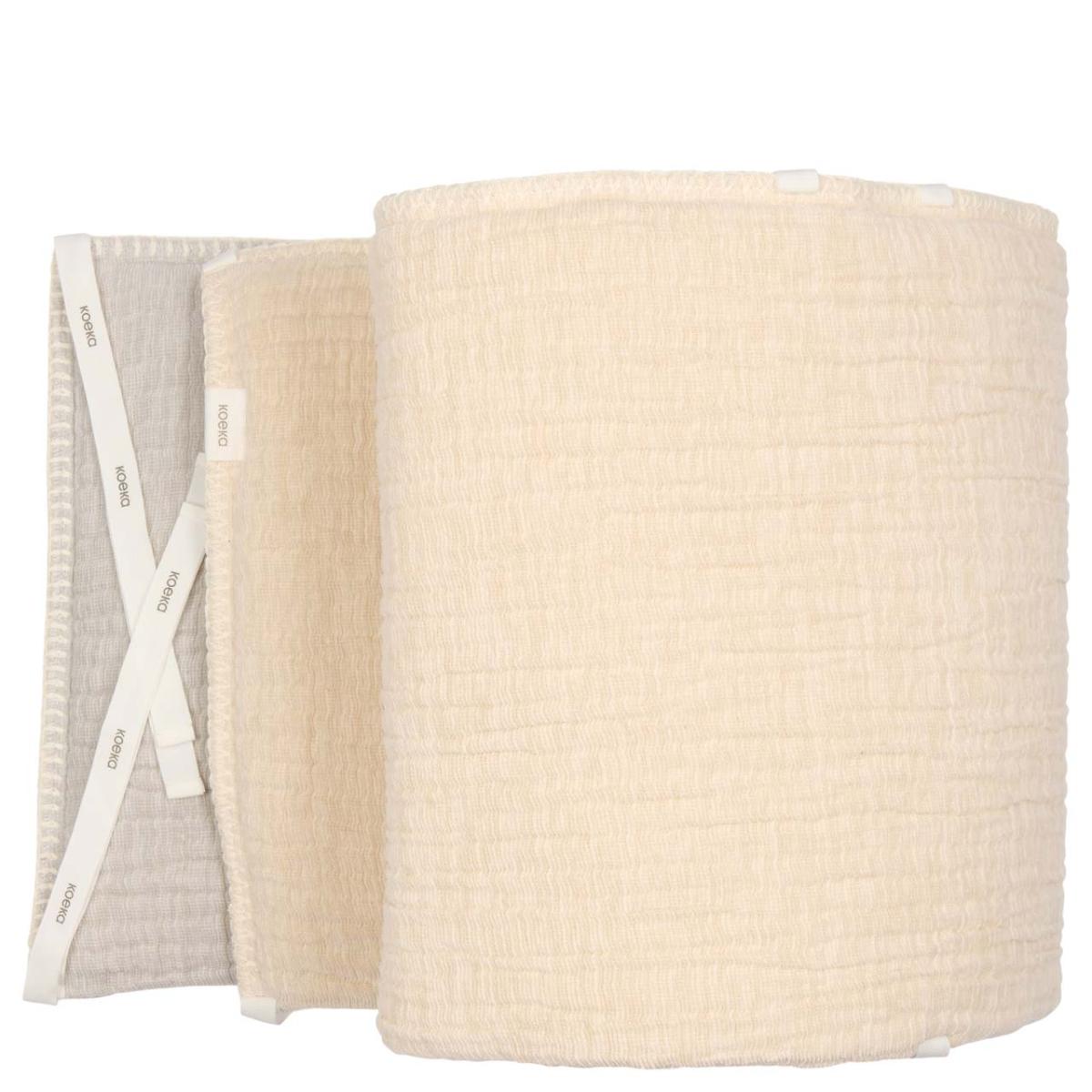 Tour de lit RIVOLI 180x30cm Koeka stone warm white