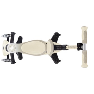 Trottinette évolutive GO UP BABY LIGHTS 360 Globber lights taupe