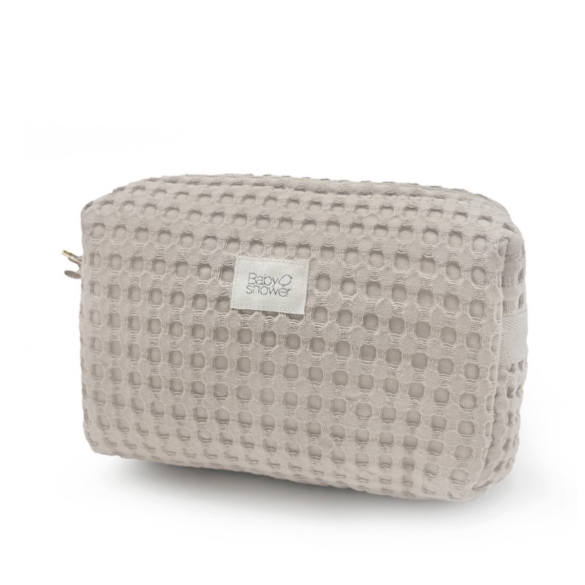 Trousse de toilette CAMILA Babyshower gofre latte