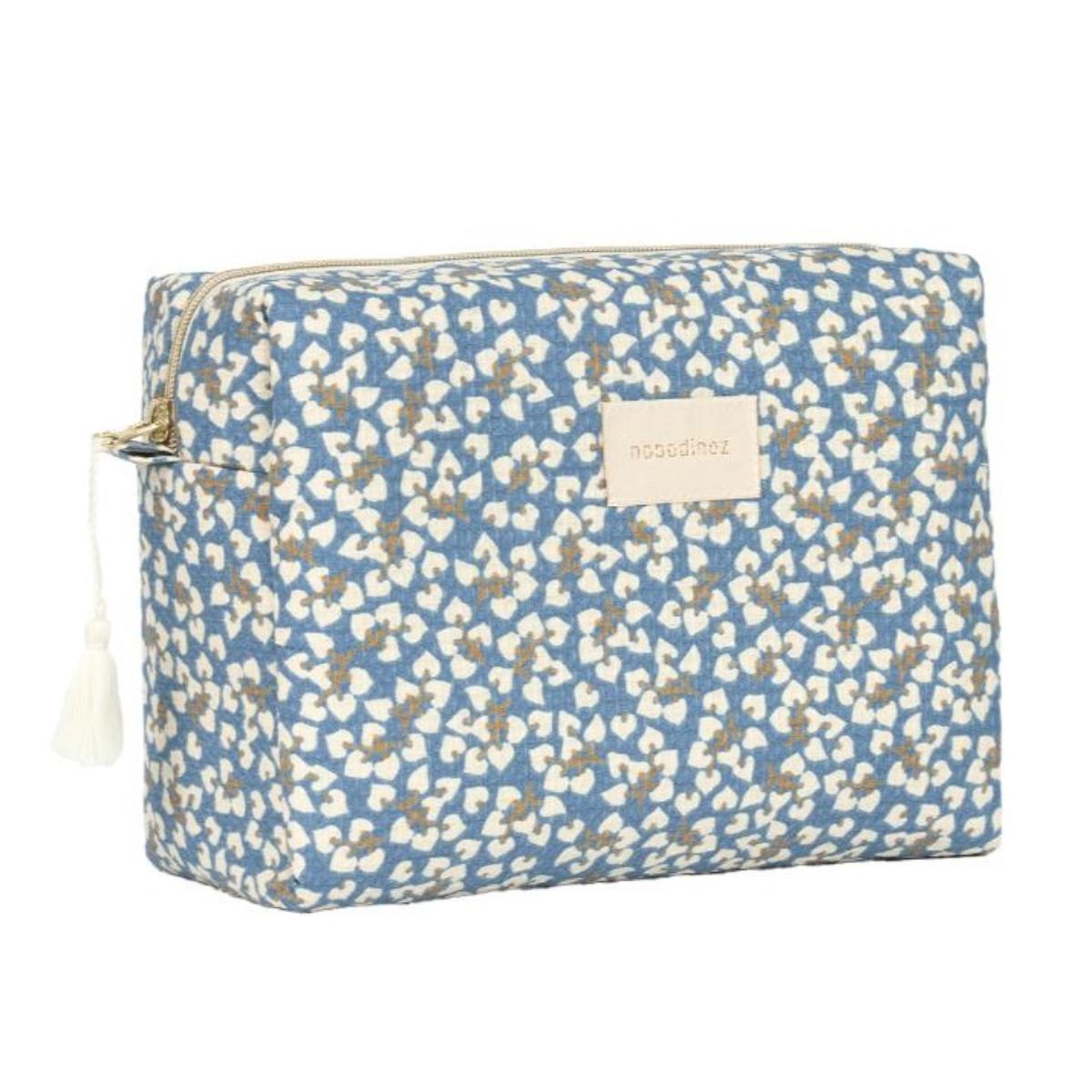 Trousse de toilette DIVA Nobodinoz blue yumiko