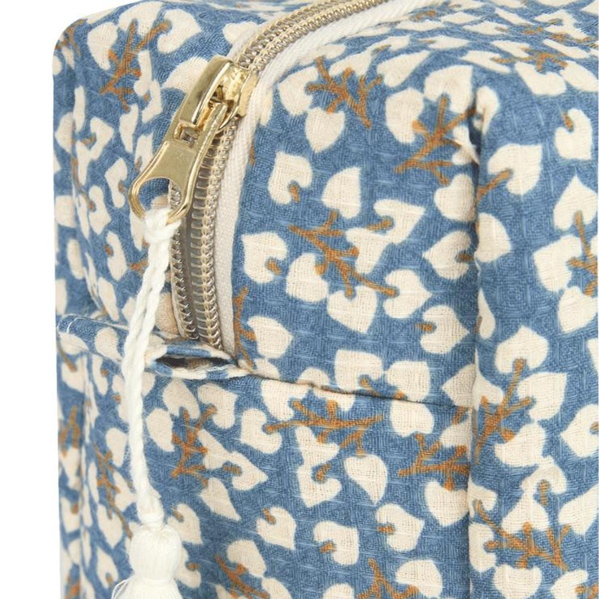 Trousse de toilette DIVA Nobodinoz blue yumiko