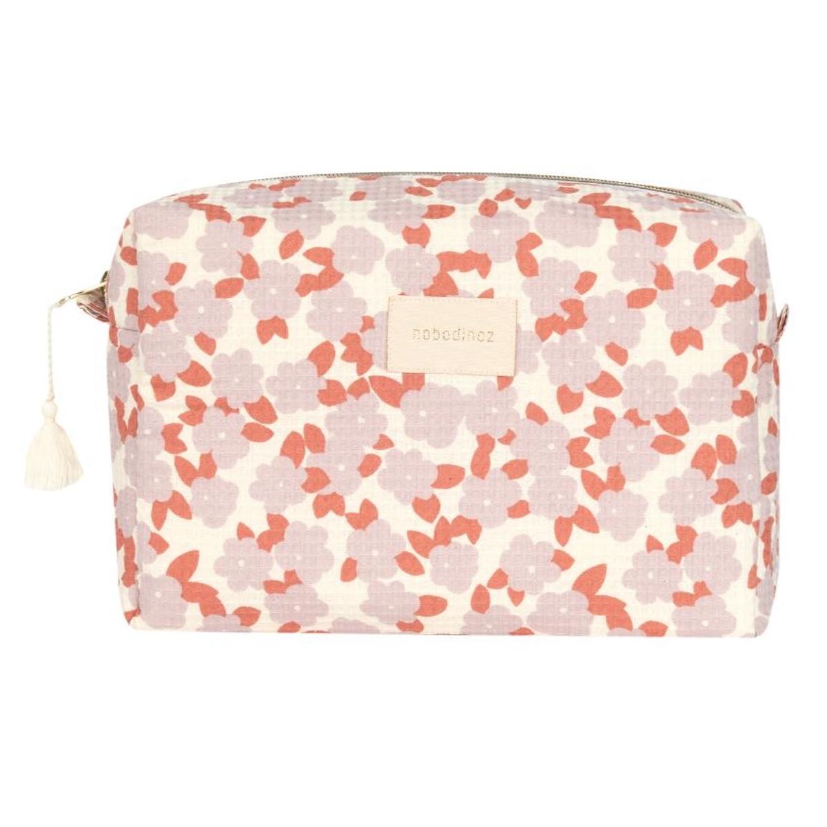 Trousse de toilette DIVA Nobodinoz mauve sakura