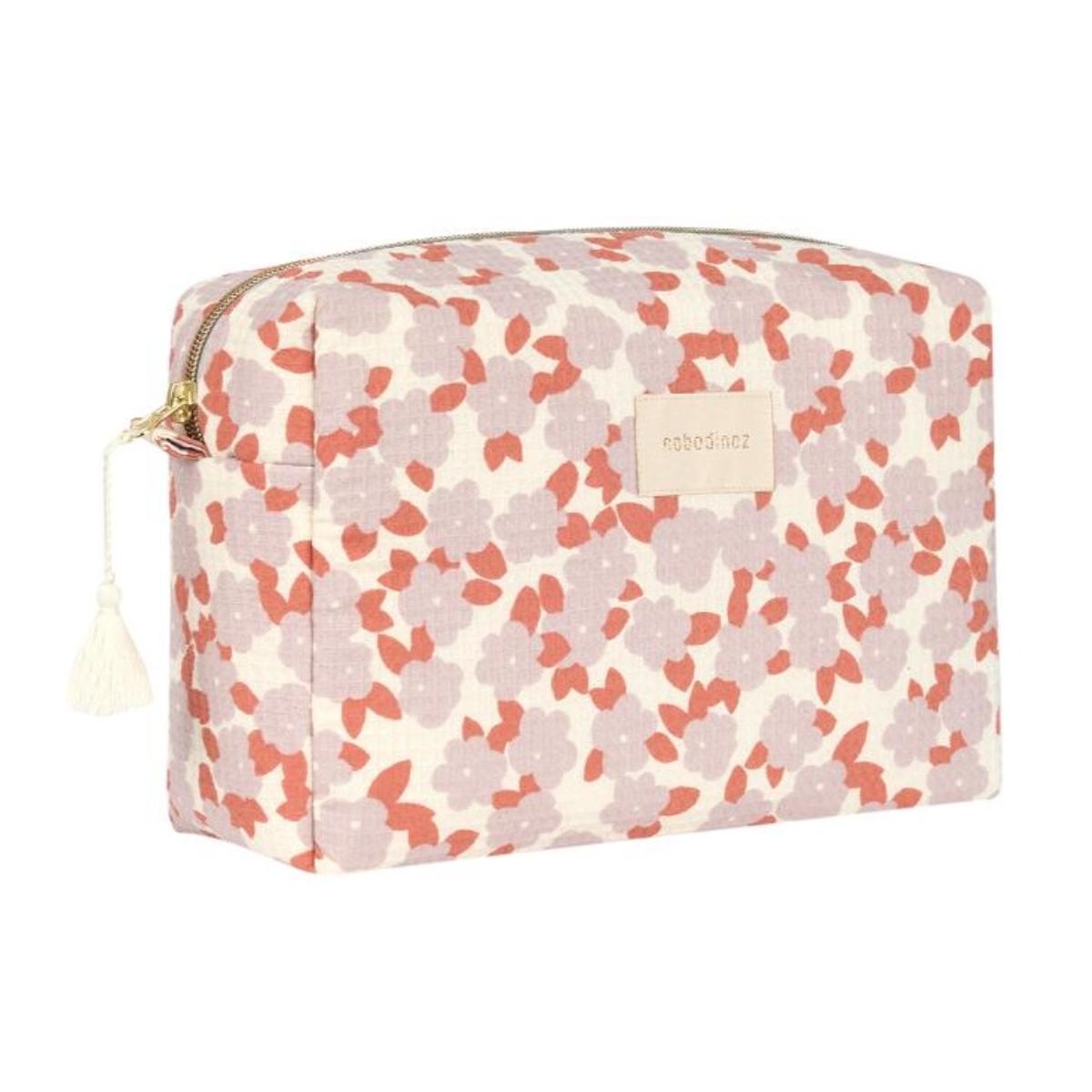 Trousse de toilette DIVA Nobodinoz mauve sakura