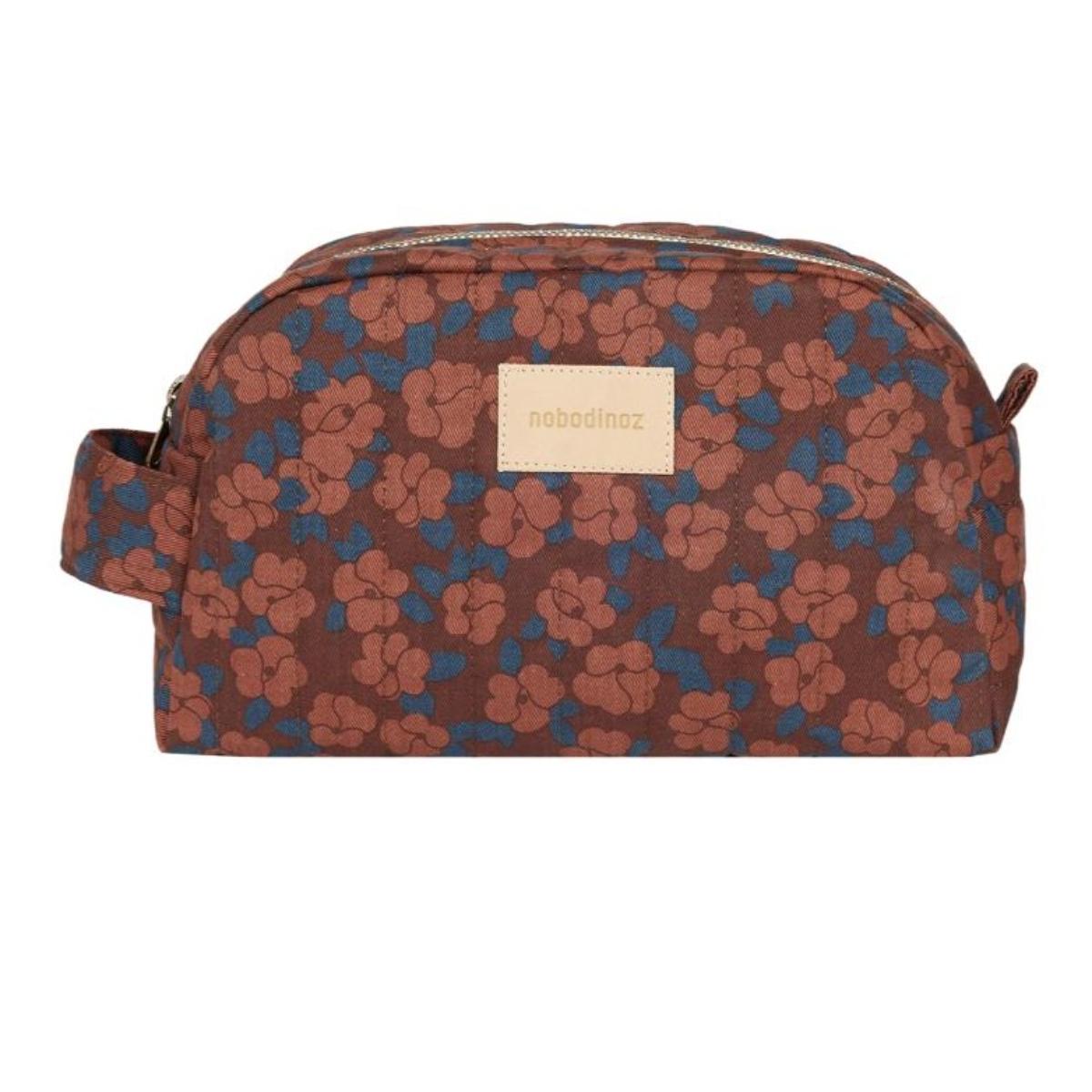 Trousse de toilette HYDE PARK Nobodinoz maroon poppies