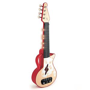 Ukelele luminoso Teach Yourself Hape rojo