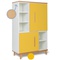 Wardrobe 147 cm 2 doors NADO Retro beech sunshine yellow