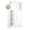 Wardrobe 173cm 2 doors NADO Curve ash white