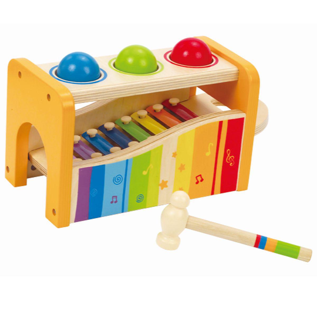 Xilófono pica-fuerte POUND AND TAP BENCH Hape
