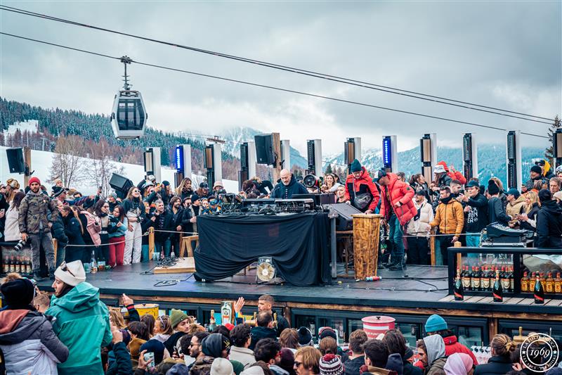 Déjeuner à La Folie Douce