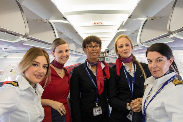 Brussels Airlines vrouwendag