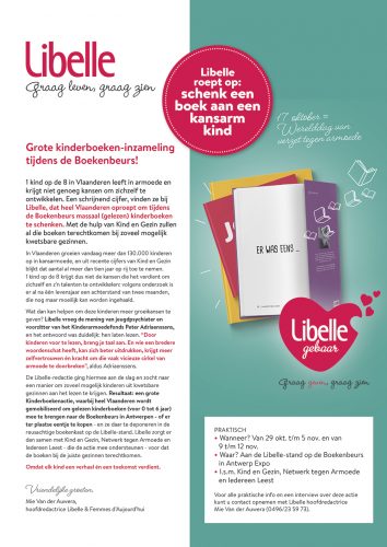 Libelle kansarmoede boekenbeurs 2017