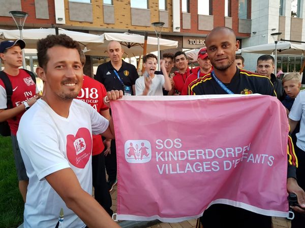 Maarten et Vincent Kompany