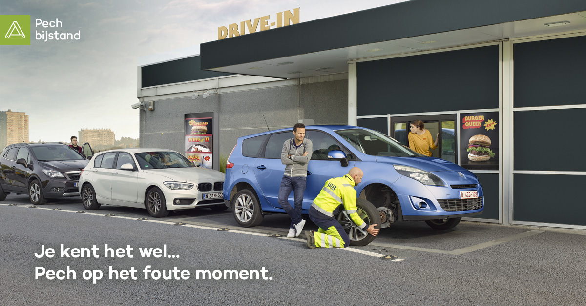 Wunderman Antwerp verleent pechbijstand voor VAB - PUB