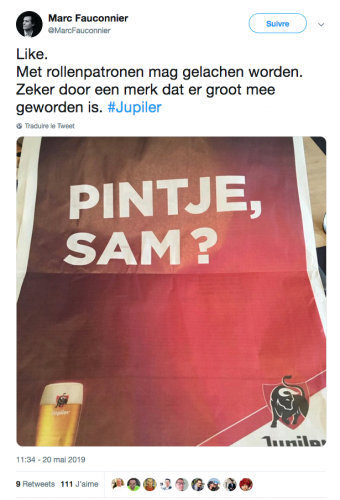 Jupiler Sam