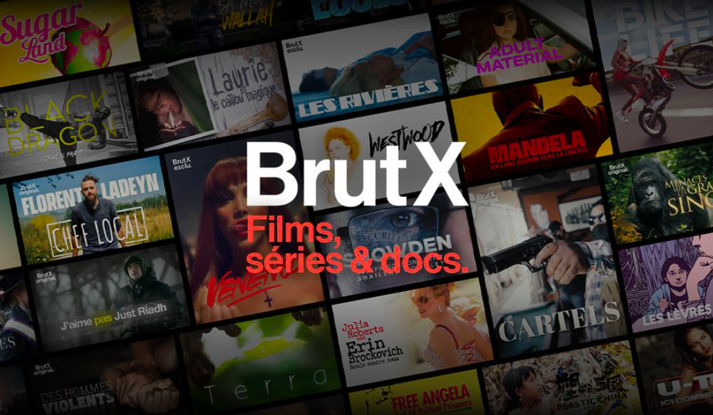 BrutX, la nouvelle plateforme de streaming de Brut PUB
