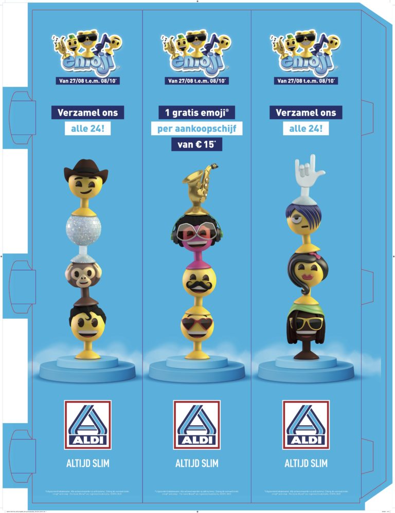 ALDI en Serviceplan trappen schooljaar af met 24 nieuwe emoji's PUB