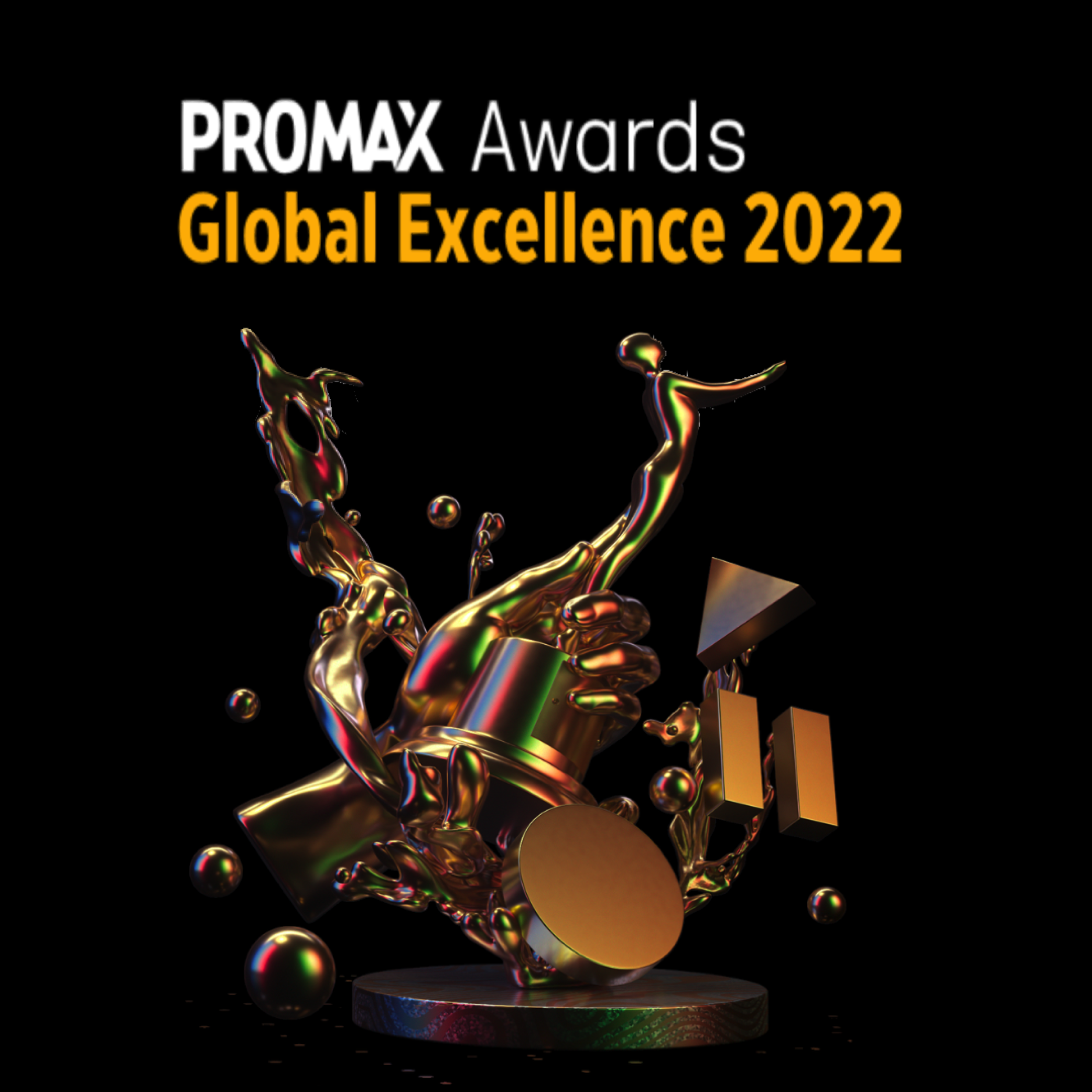 Play laat zich opmerken tijdens Promax Global Excellence Awards PUB