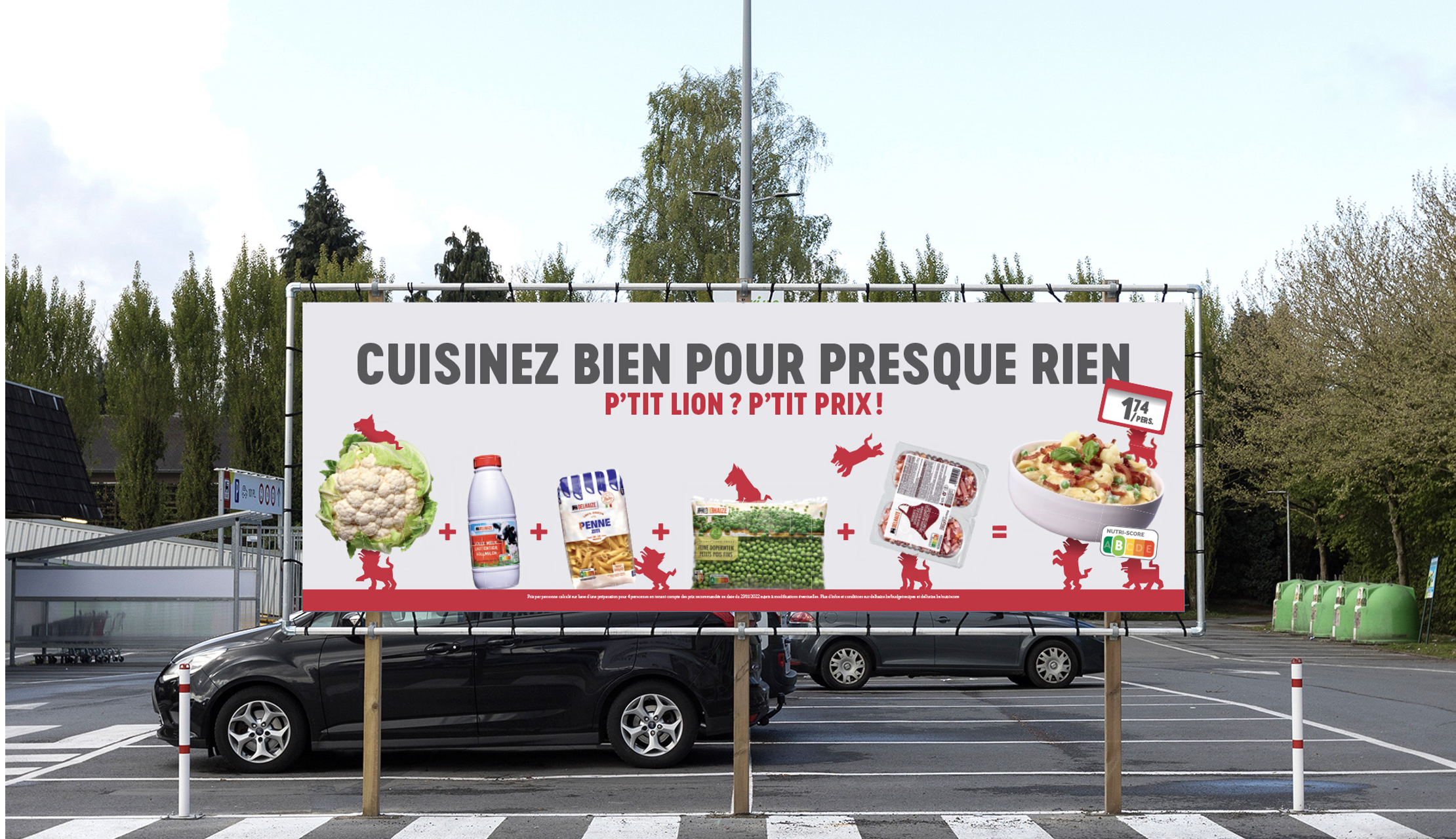 Delhaize et TBWA cuisinent bien pour presque rien avec les P'tits Lions -  PUB