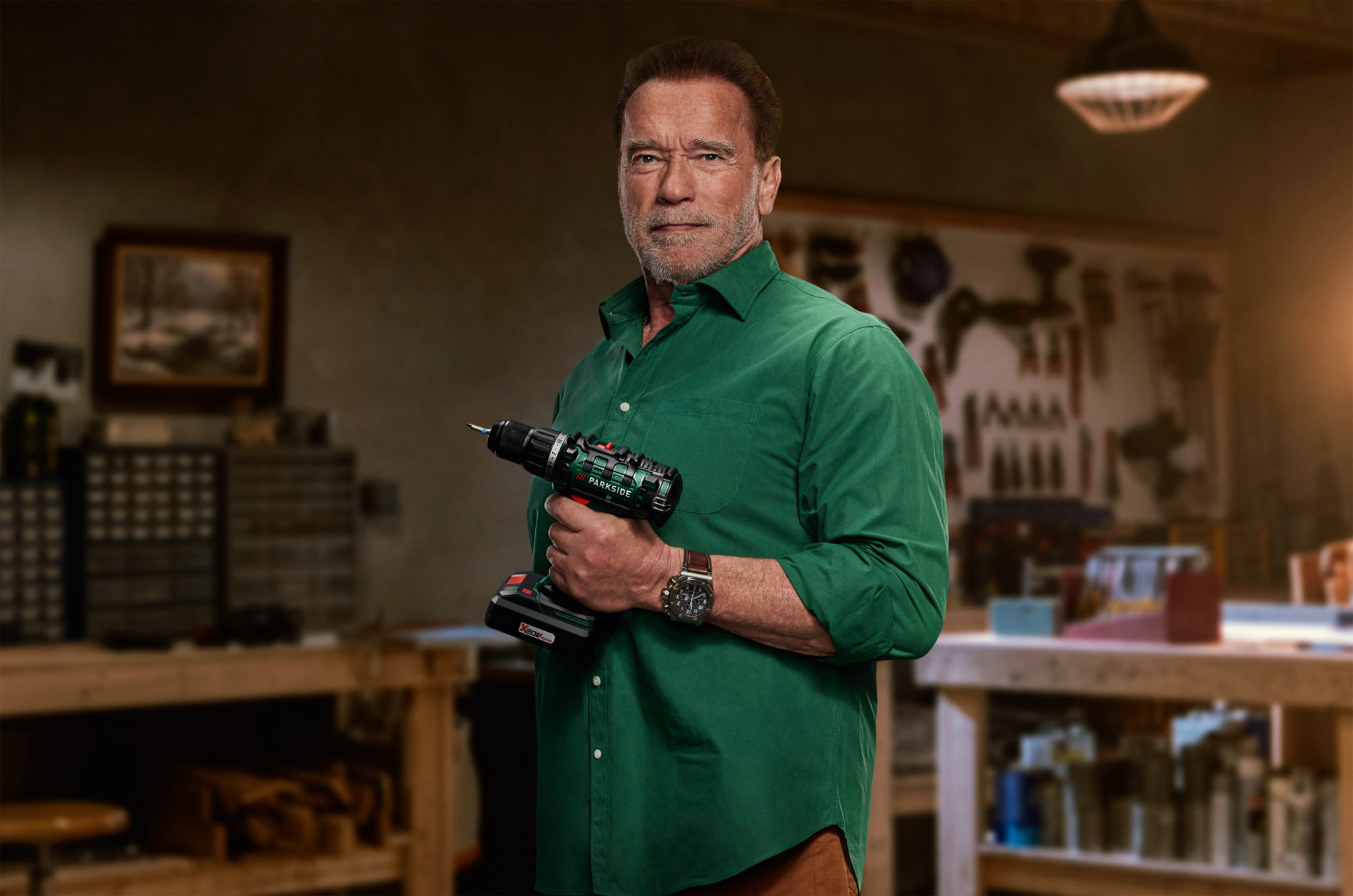 VOUS POUVEZ LE FAIRE PARKSIDE lance une campagne avec Arnold