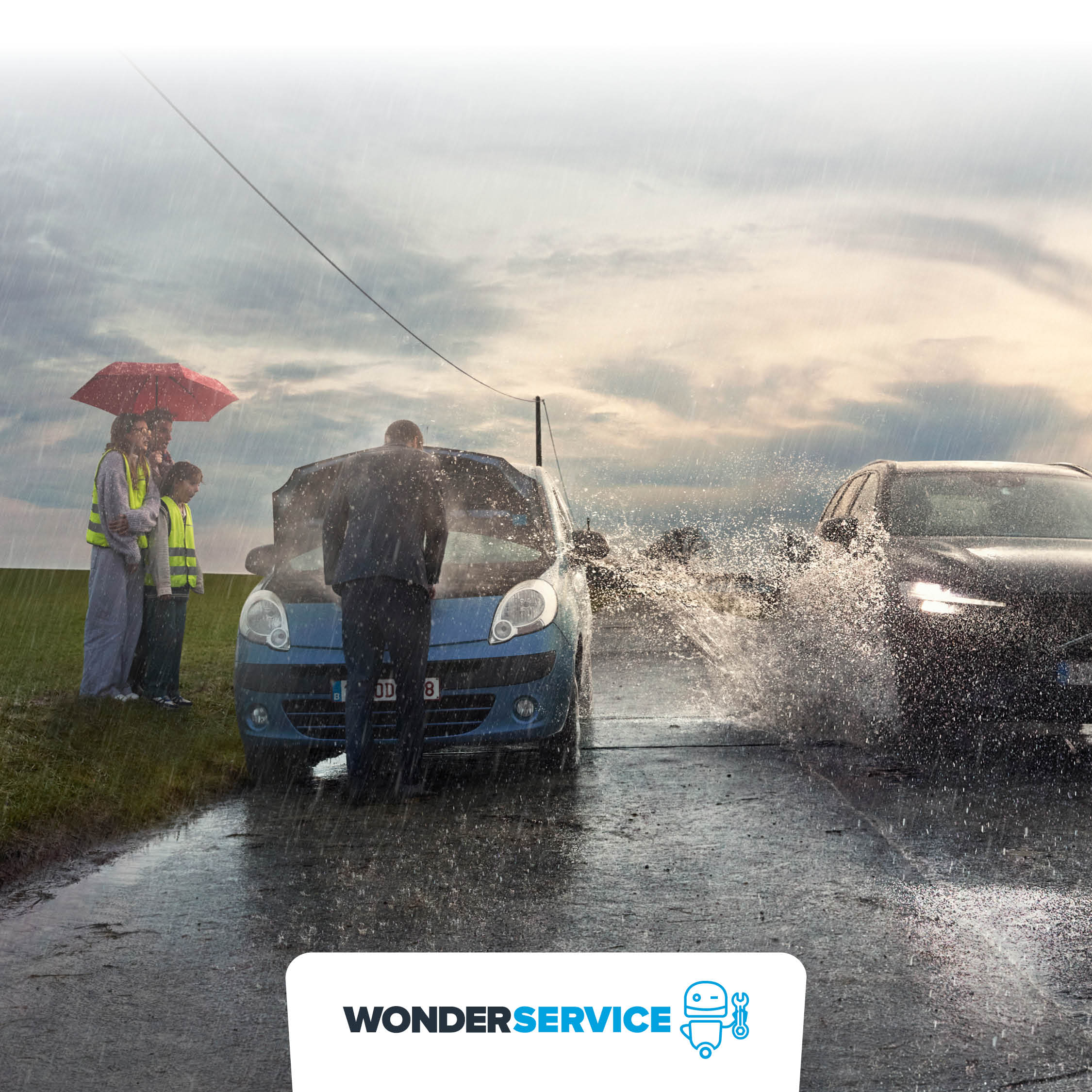 The Crew en Wondercar bevinden zich samen in niemandsland