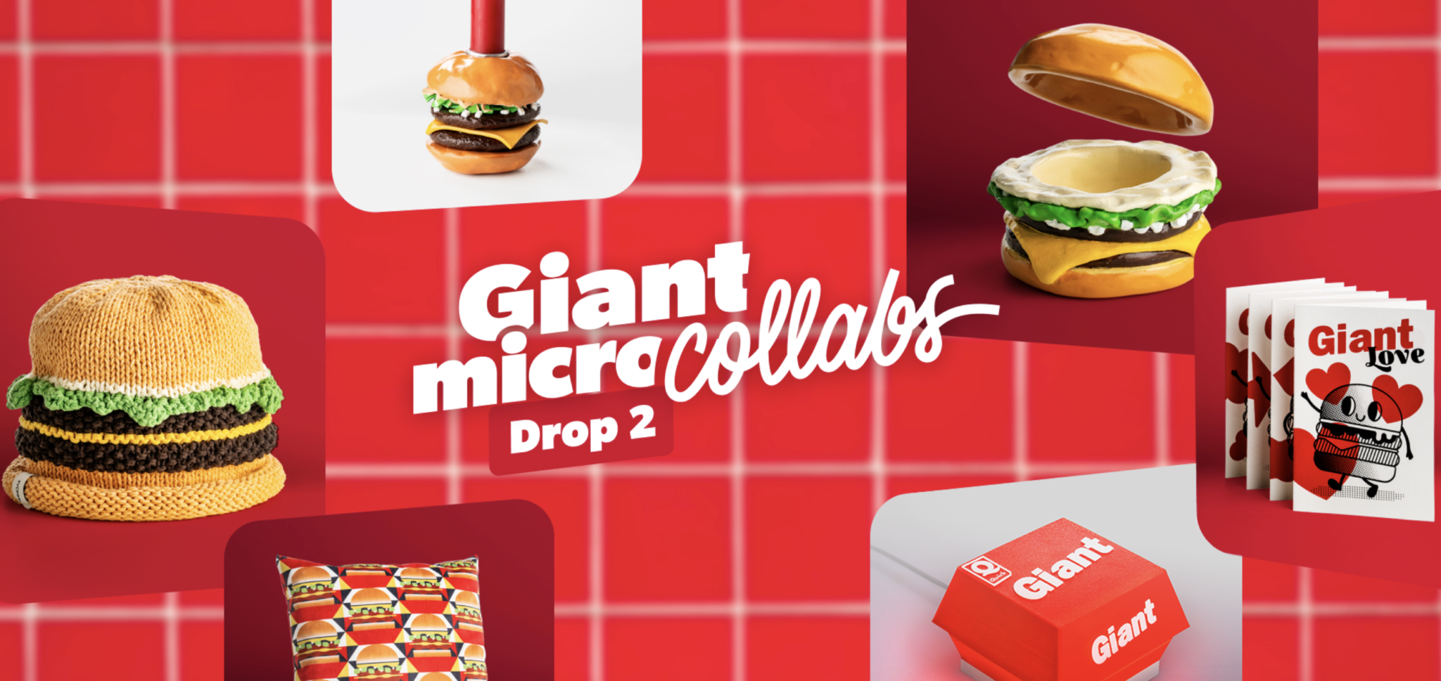 Quick et Happiness lancent le deuxième drop des Giant Micro-Collabs - PUB
