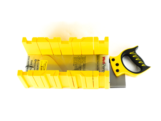Boîte à onglet pro avec scie WellForce