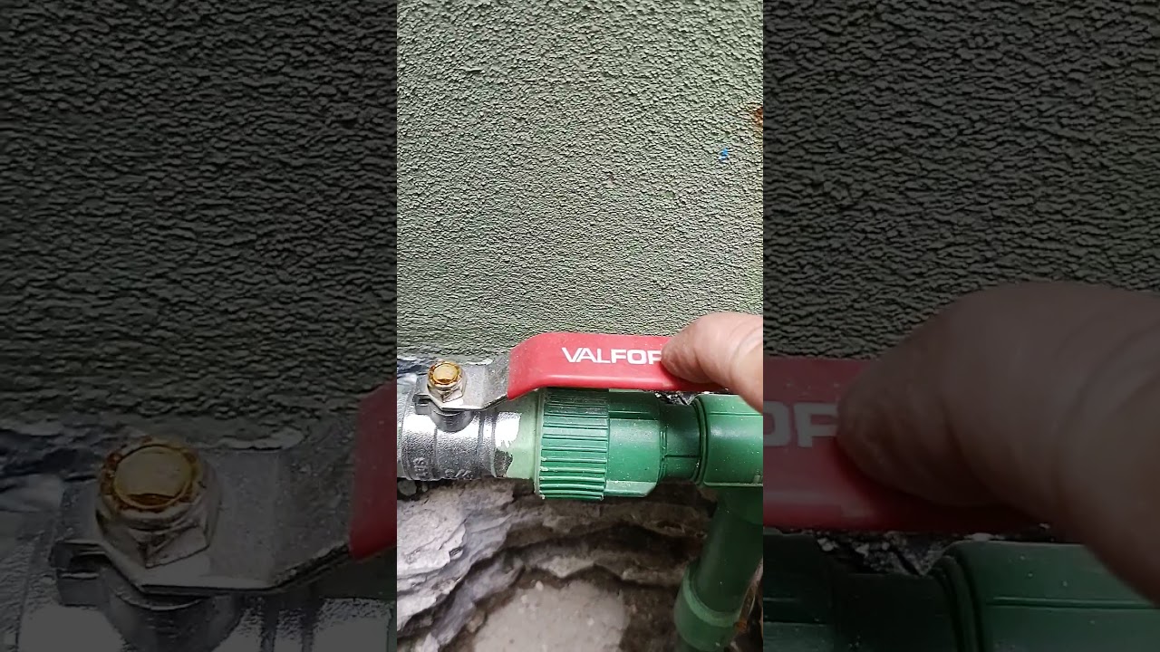 Llave de paso abierta o cerrada | Reformas Móstoles