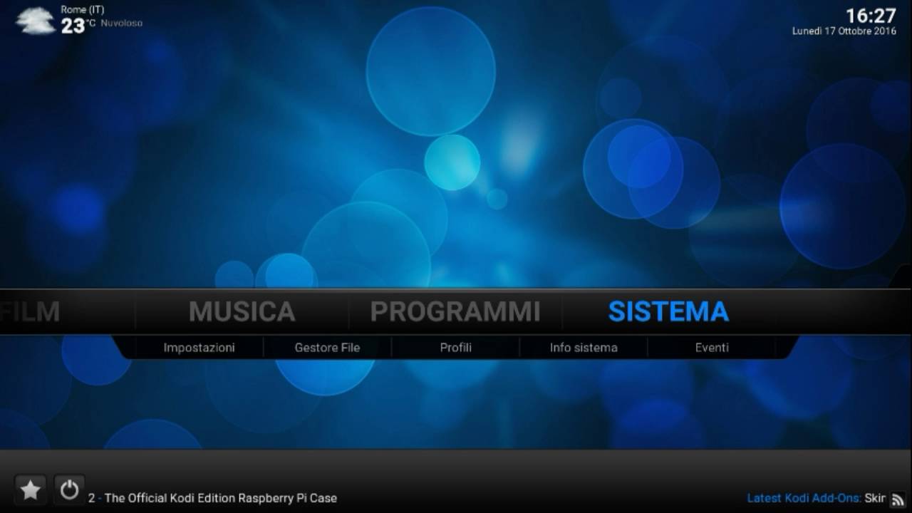 Registrare programmi con kodi 1 Registrare programmi con kodi