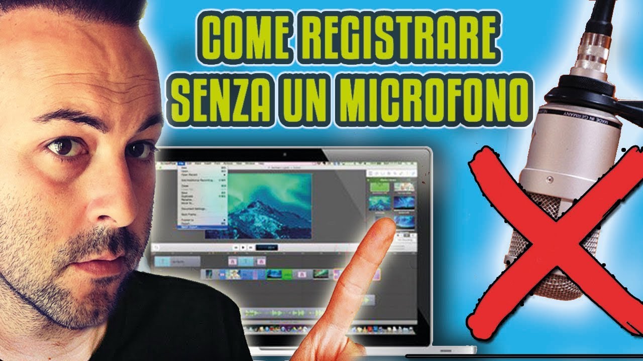 Registrare senza microfono 1 Registrare senza microfono
