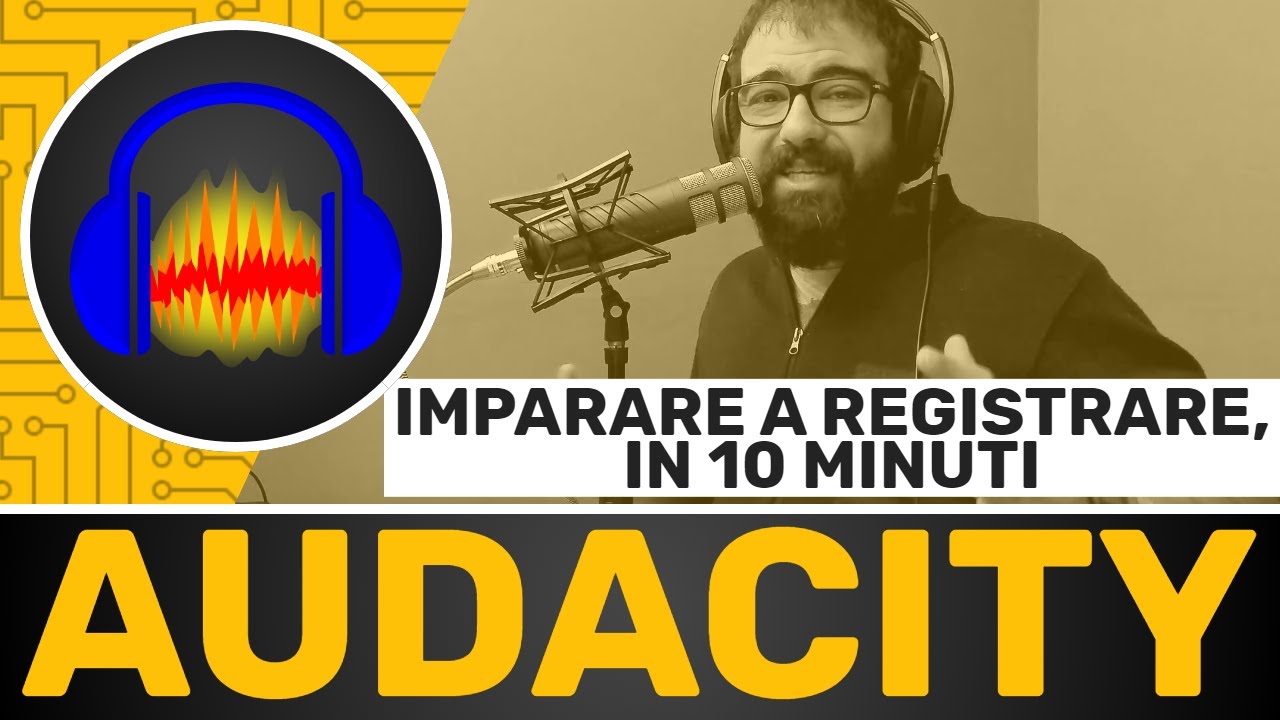 Come impostare audacity per registrare