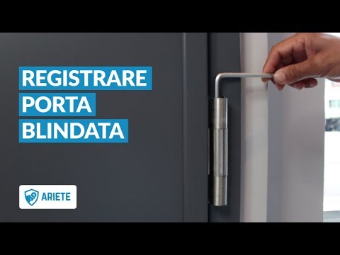 Registrare porta blindata