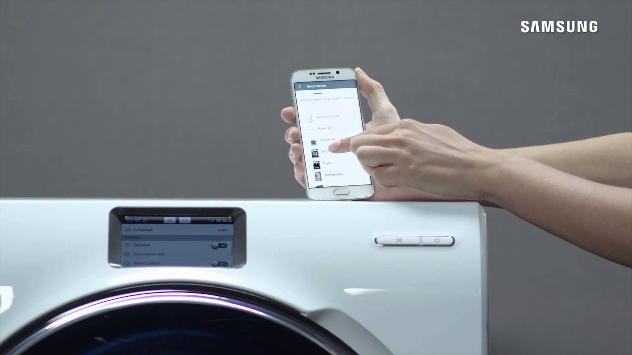 Come registrare samsung lavatrice