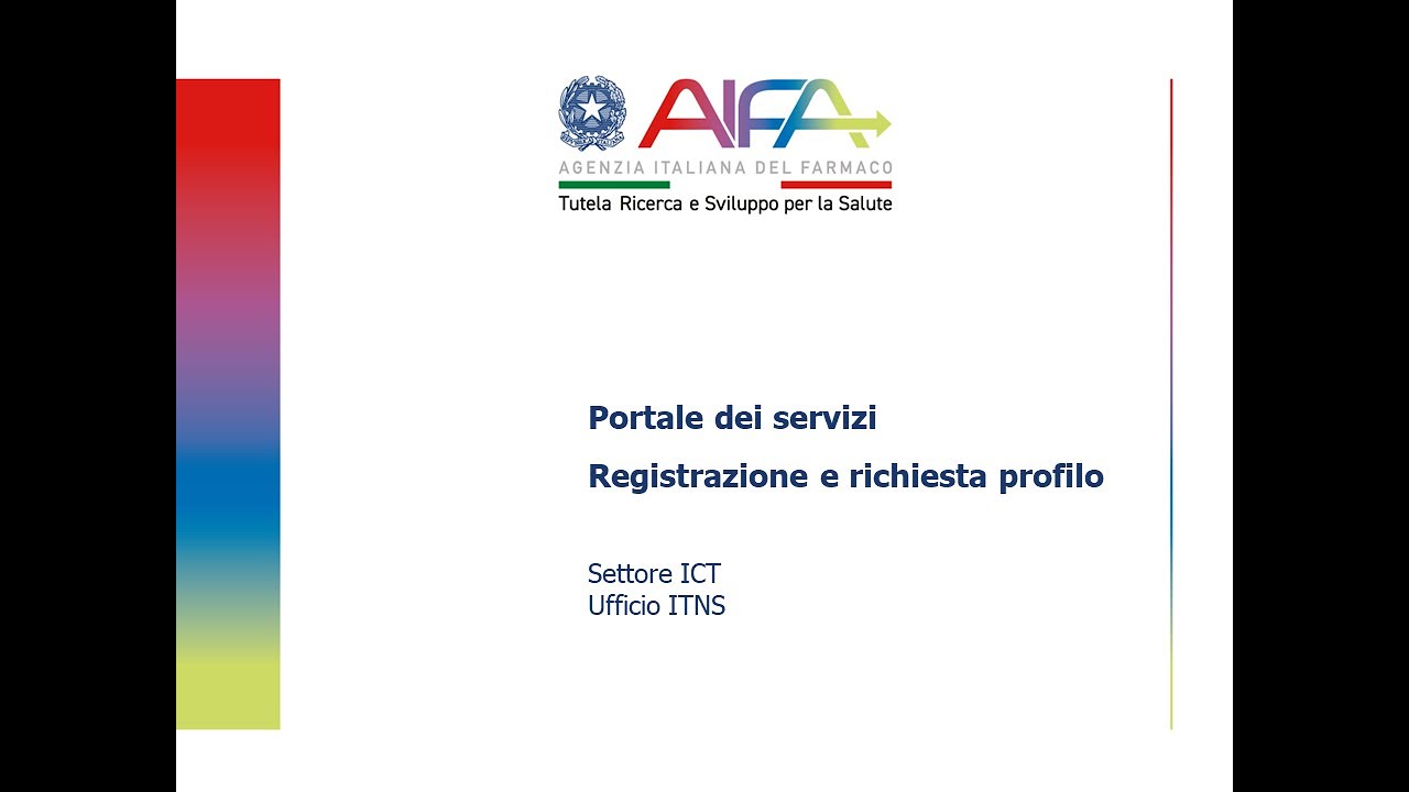 Registrare un portale 1 Registrare un portale