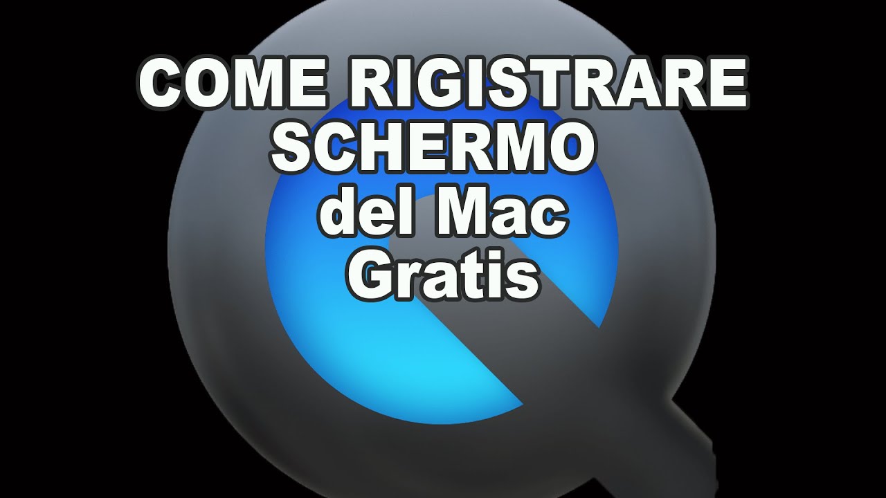 Come registrare il monitor del mac