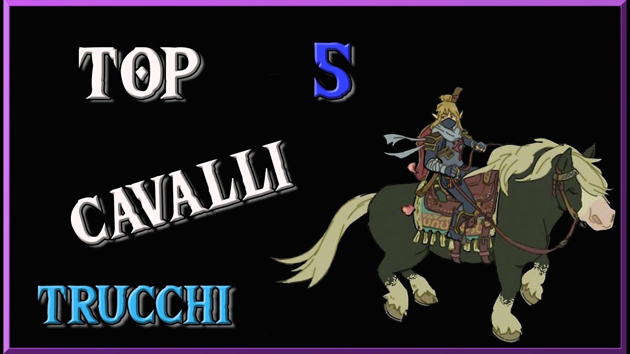 Come registrare un cavallo zelda