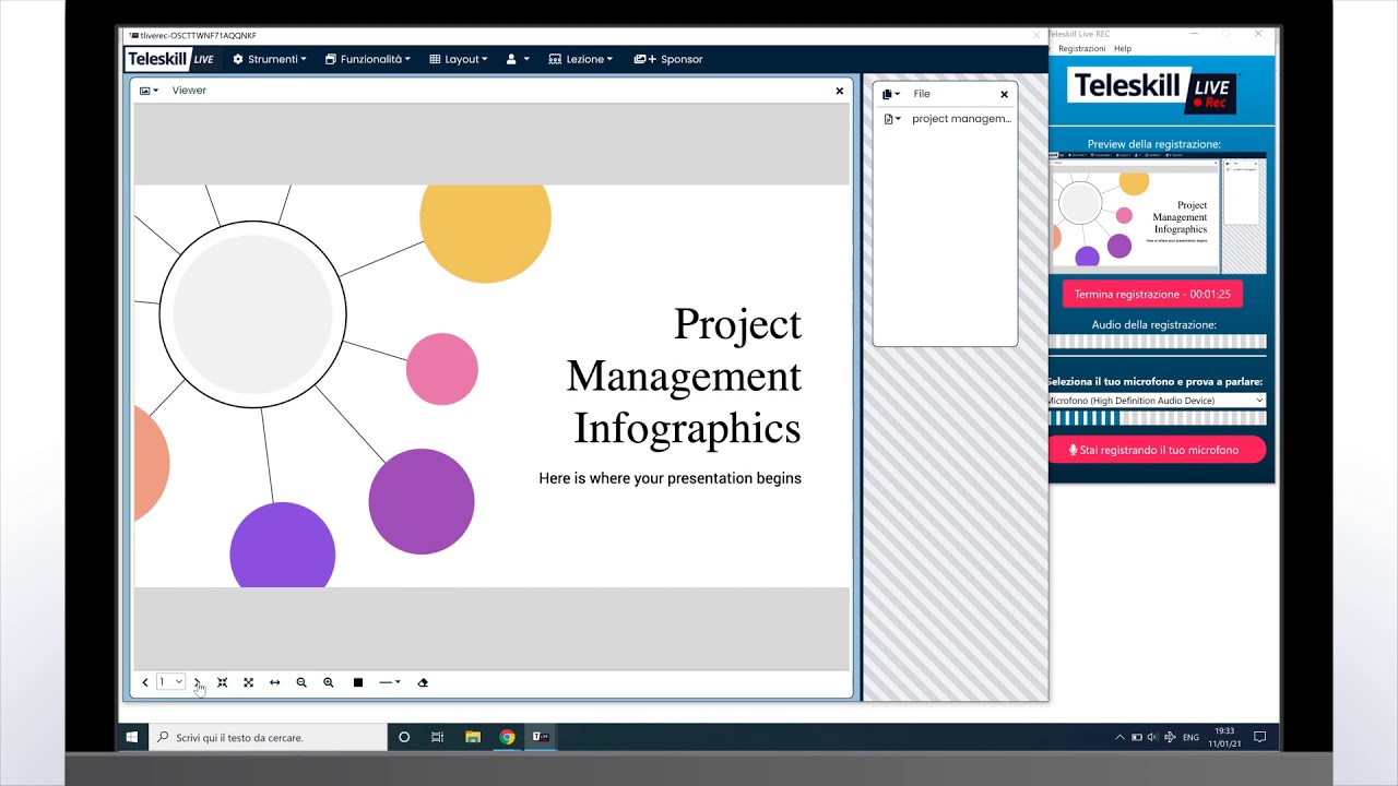 Registrare webinar