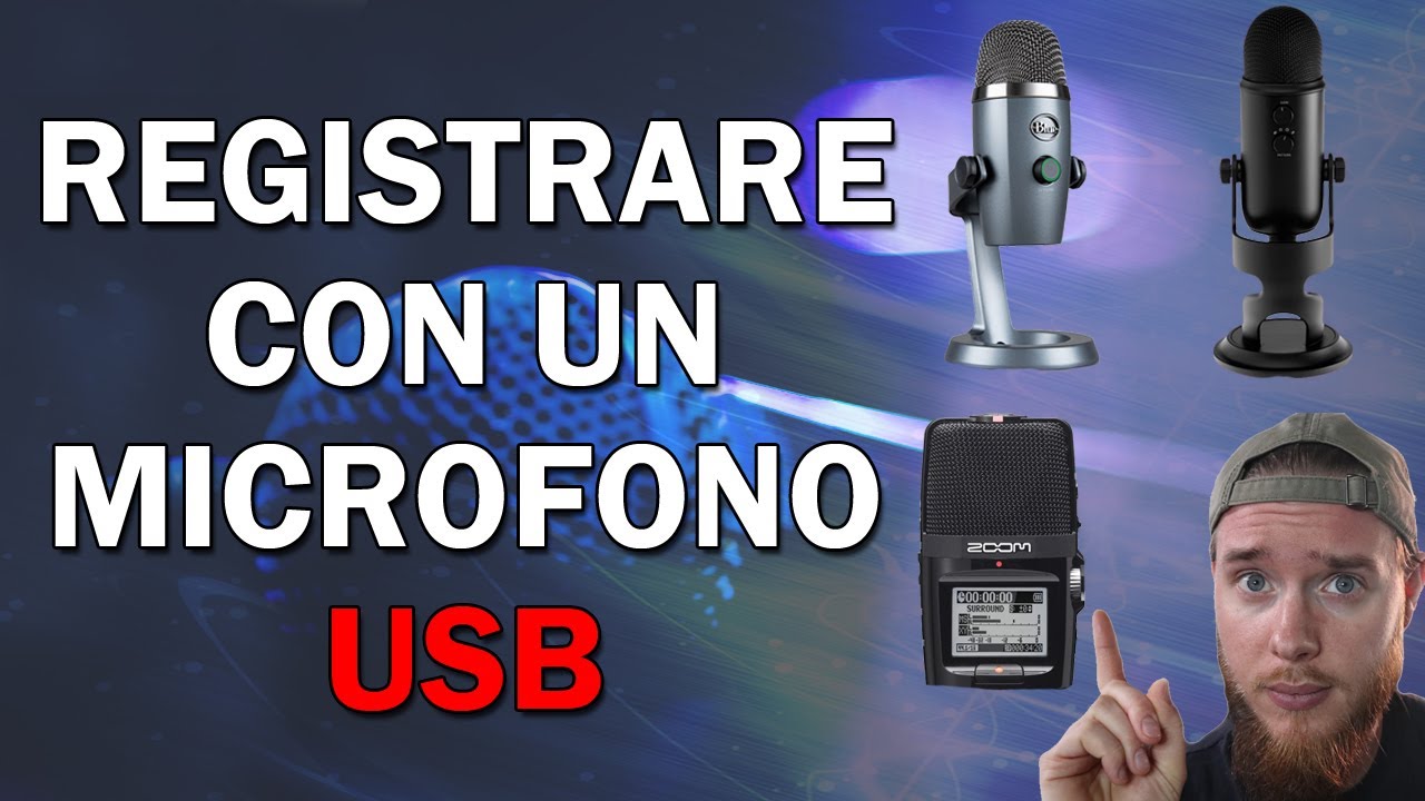 Registrare audio da usb