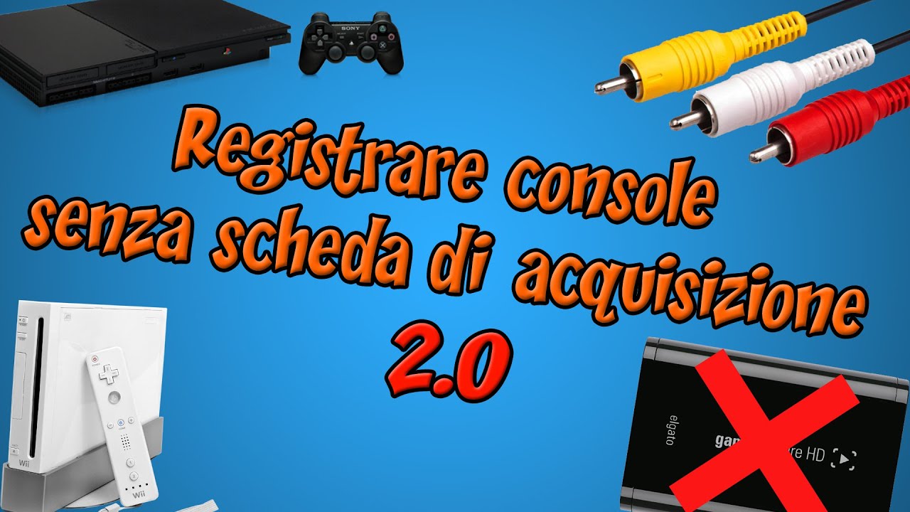 Registrare ps3 senza scheda acquisizione