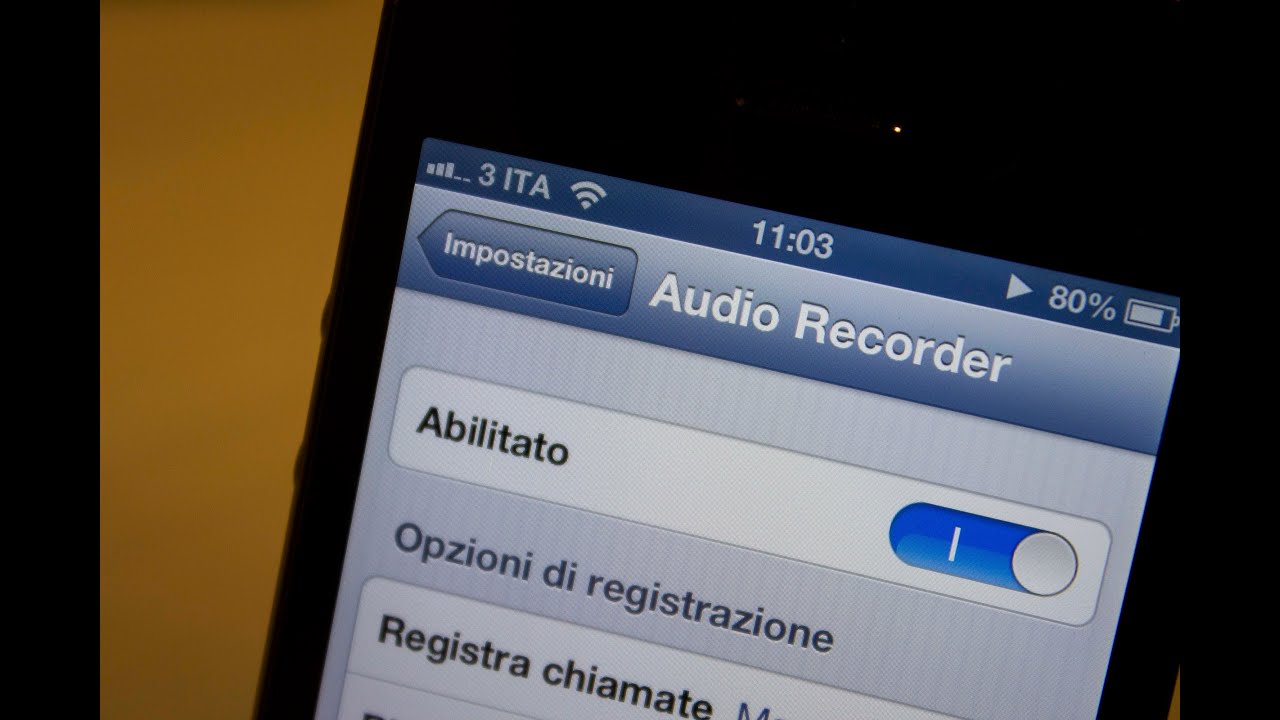 Registrare chiamate iphone cydia
