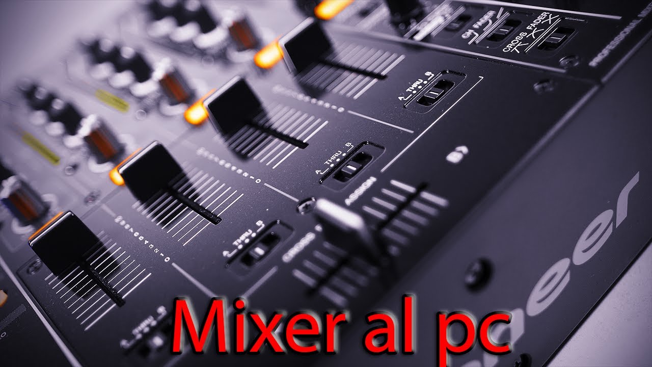 Come registrare con pc da un mixer