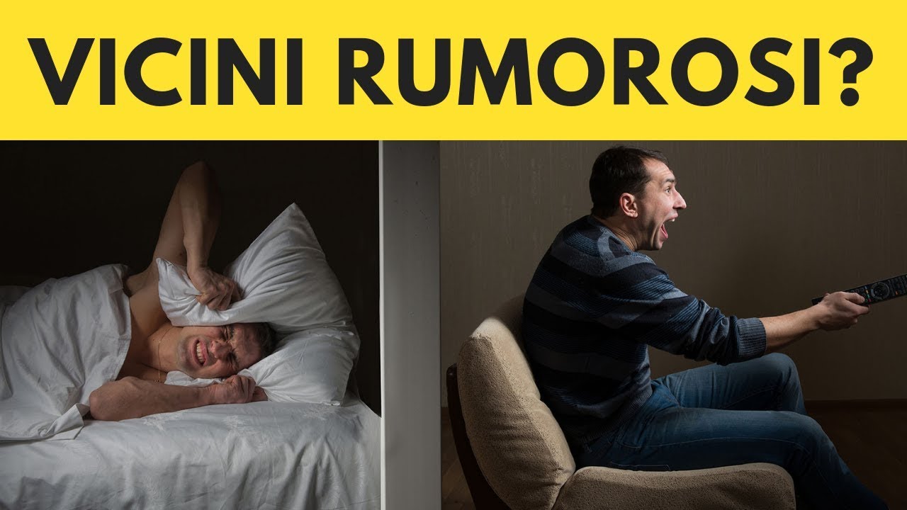Registrare rumori del vicino 1 Registrare rumori del vicino